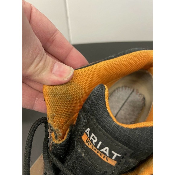 Ariat Women's Contender Steel Toe Work Boots Size 7.5 10018574 Brown No Insole - Picture 7 of 12